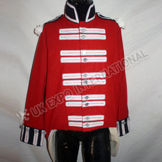 Red British Napoleonic Military Jacket
