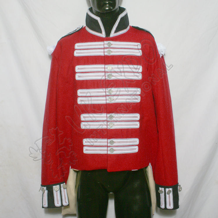 Red British Napoleonic Jacket