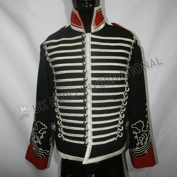 British Vintage Hussar Drummer Black Jacket
