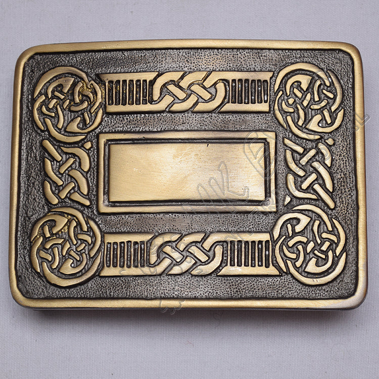 Bronze Celtic Scottish Buckle