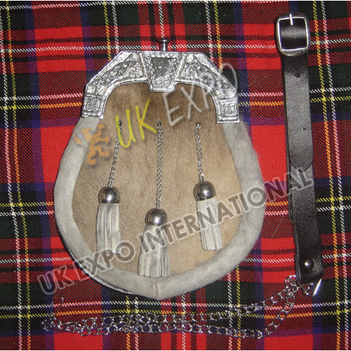 Trinity Brown Cowhide Full Dress Sporran