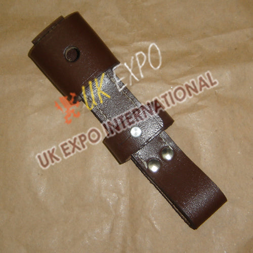 German Brown Leather Bayonet Sword Frog