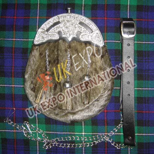 Seal Skin Crown Flower Full Dress Sporran
