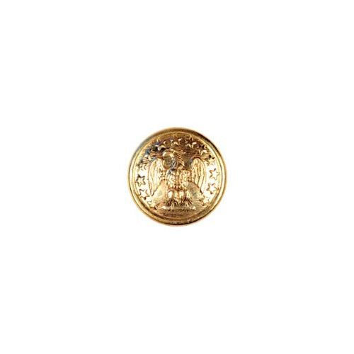 US Eagle Brass Double Piece Buttons