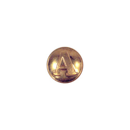 lock A CS Artillery Brass Double Piece Buttons