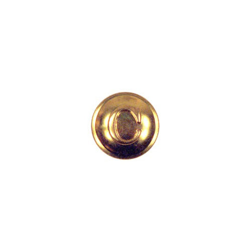 Block C Cavalry Brass Double Piece Buttons