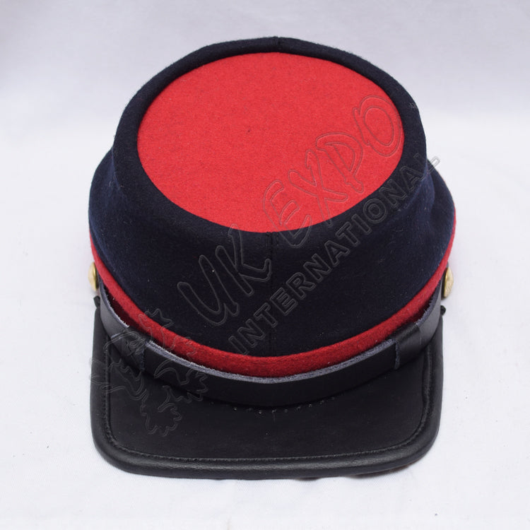 Civil War US Union Artillery Wool Kepi