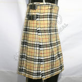 Camel Thompson Tartan Kilt