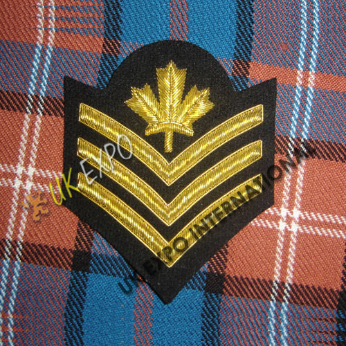 Canadian Forces Sergeant Rank Patch