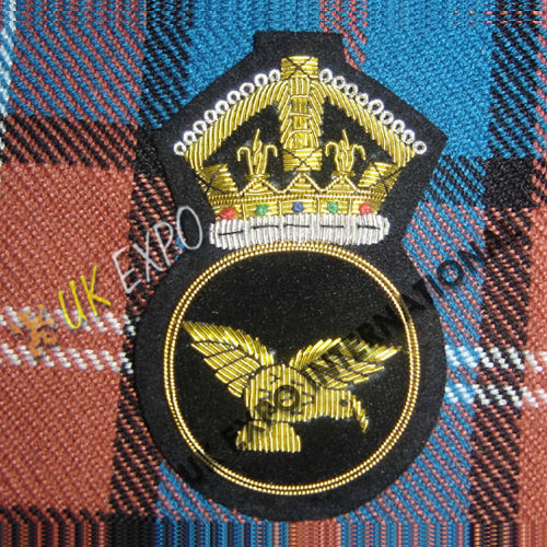 WW1 Royal Naval Air Service / Early RAF Officer Cap Badge