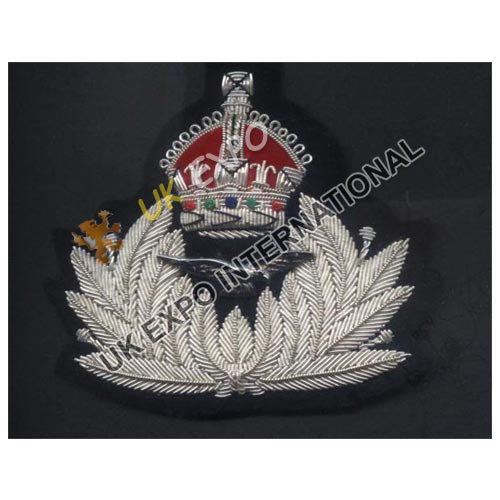 Commissioner Bullion Wire Hat Badge