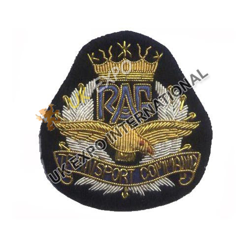 British Ferry Command Cloth Cap Badge