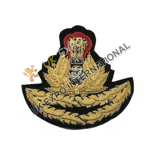 RAF Queen Crown Blazer Hat Badge