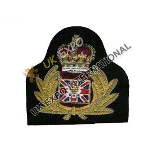 Royal Seaman Ship Captain Bullion Embroidery Badge