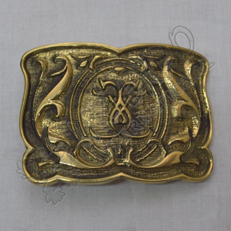 Celtic Brass Antique Baby Scottish Buckle