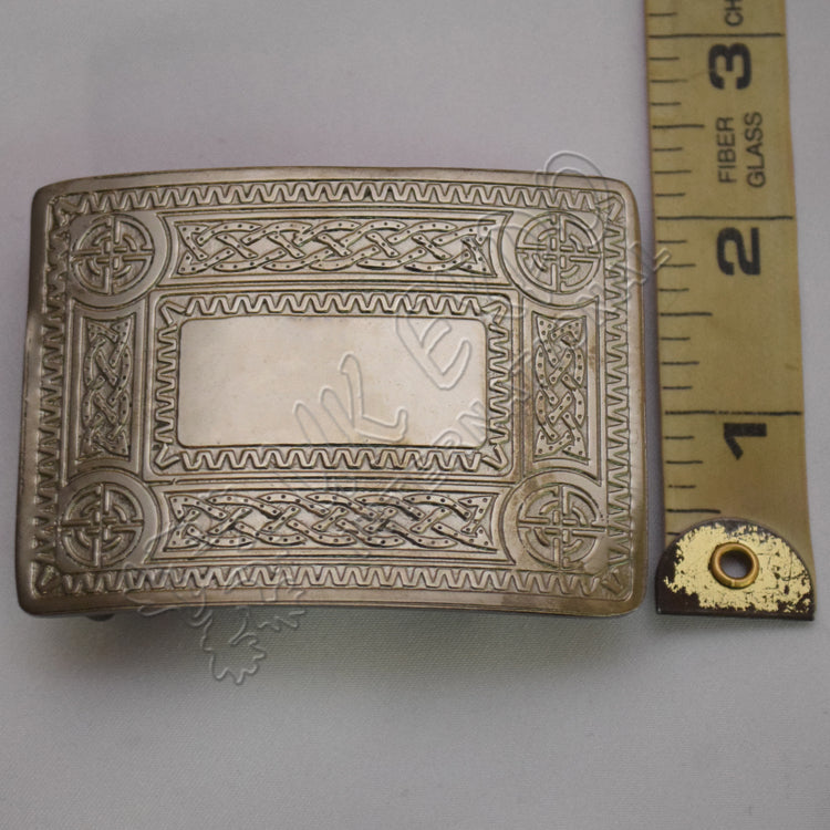 Celtic Design Antique Baby Scottish Buckle