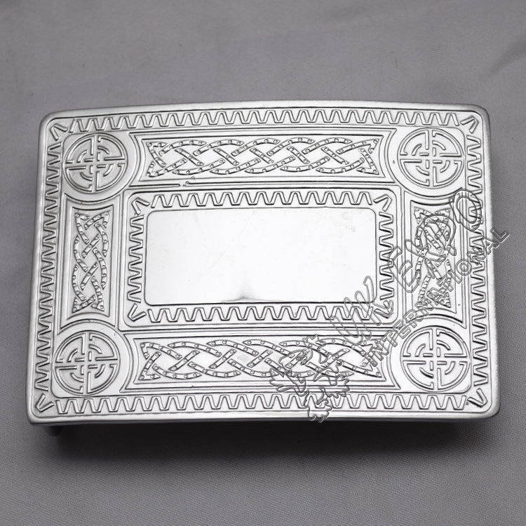 Celtic Design Knot Kilt Belt Buckle