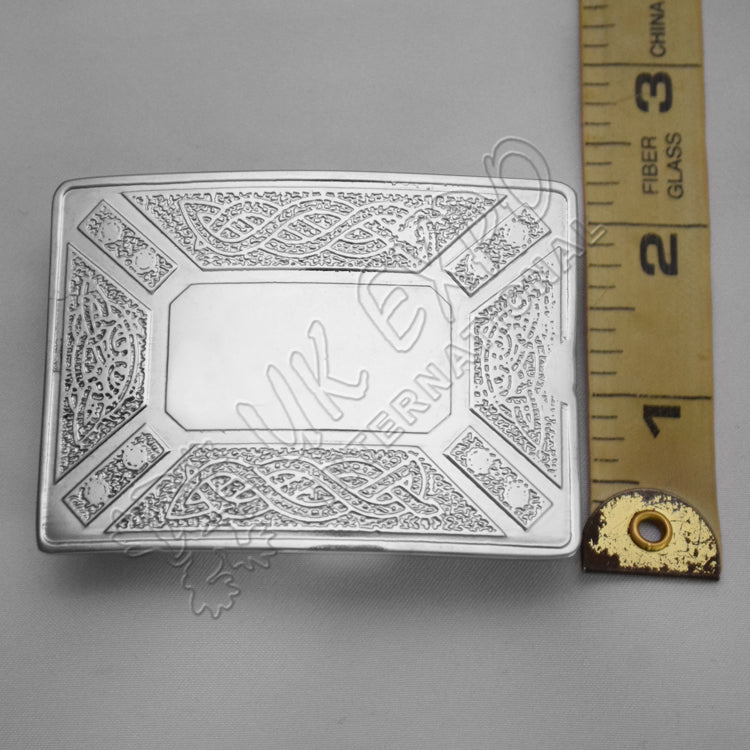 Celtic Design Scottish Baby Chrome Buckle