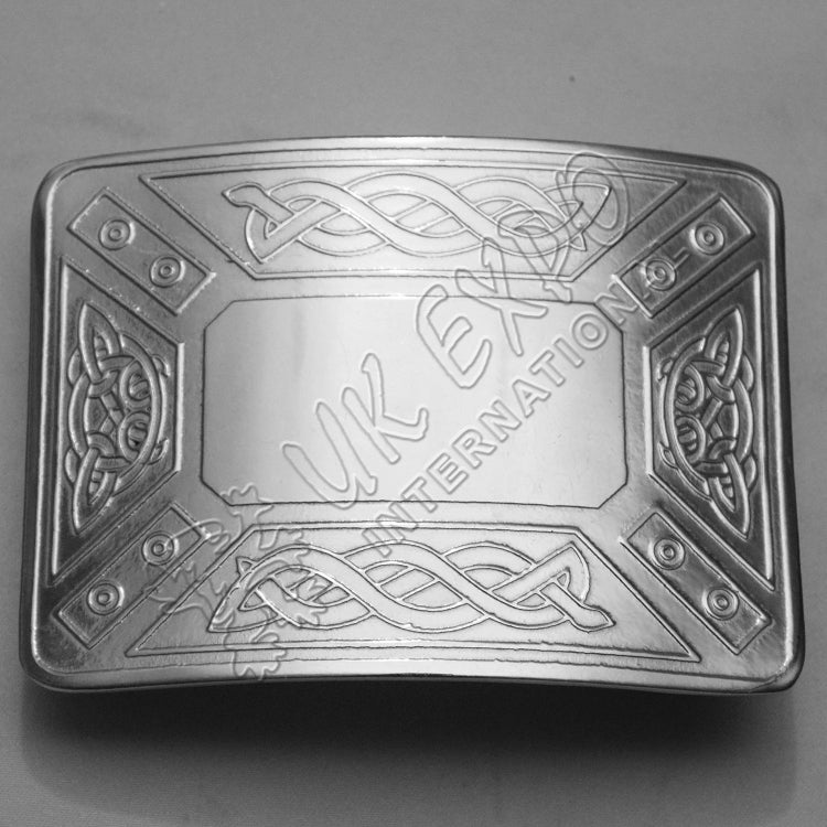Celtic Design Plain Buckle