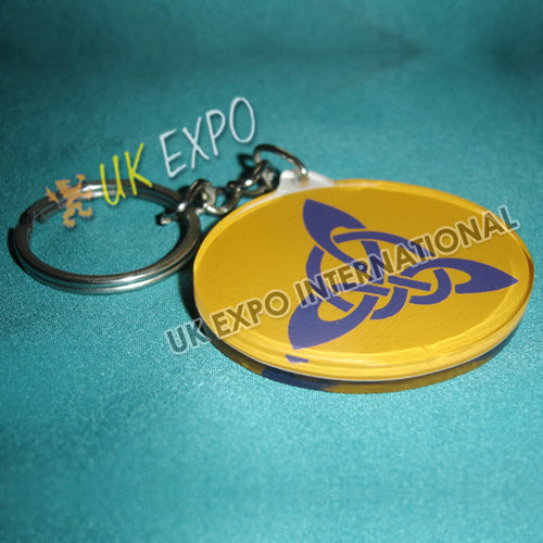 Celtic Knot Double Side Printed Key Chain
