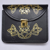 Gold Embossed Celtic Pouch