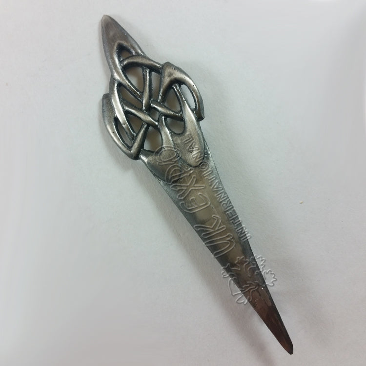 Celtic Swirl Kilt Pin Antique Bruce