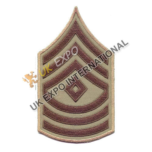 US Army First Sergeant Rank Patch