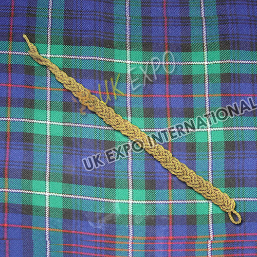 Cap Chin Cord Golden Strap