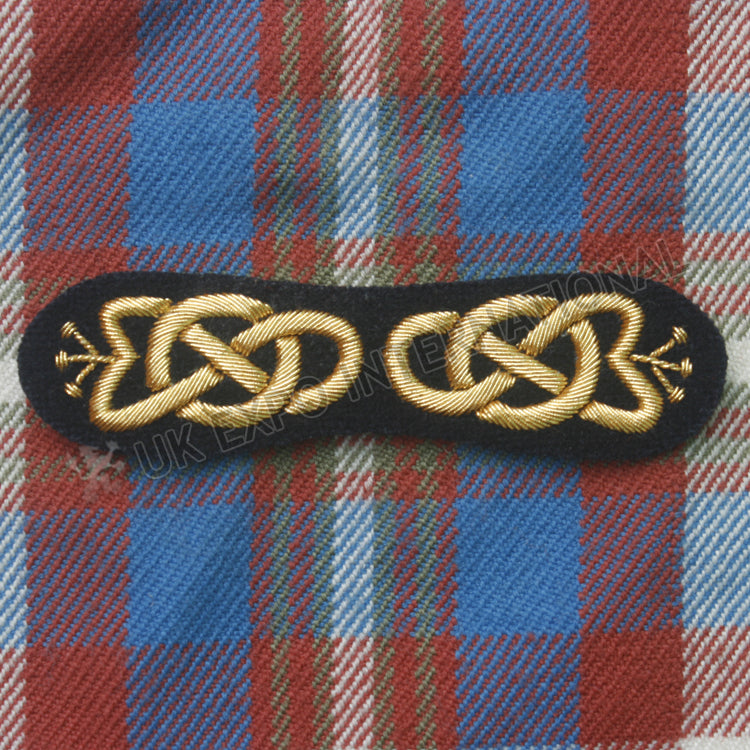 Gold Bullion Embroidered Shoulder Boards