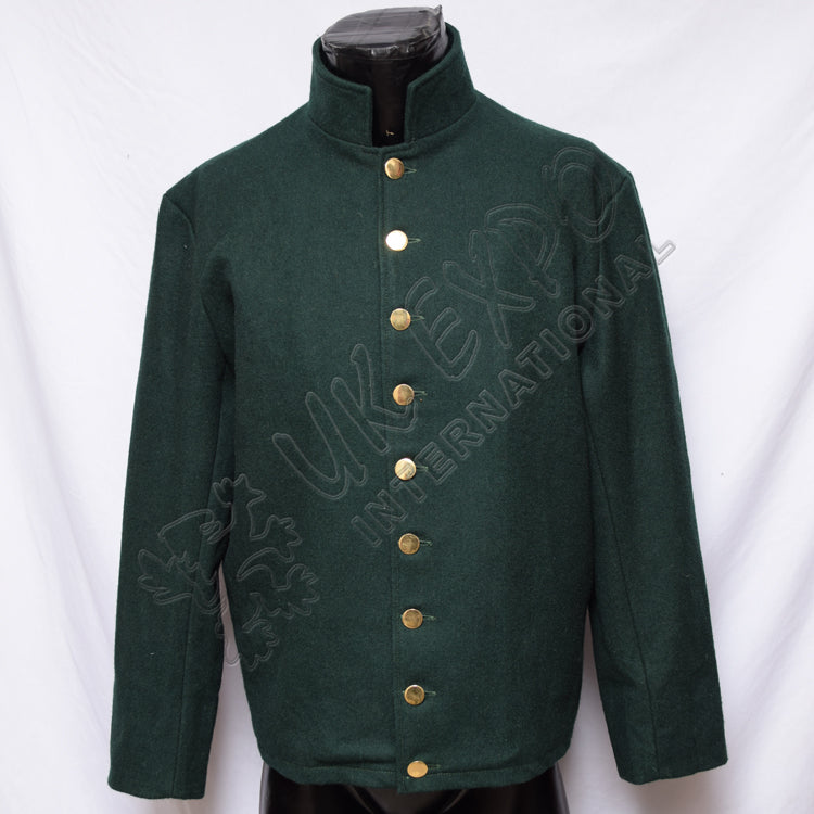 US CS Civil War Dark Green Shell Jacket