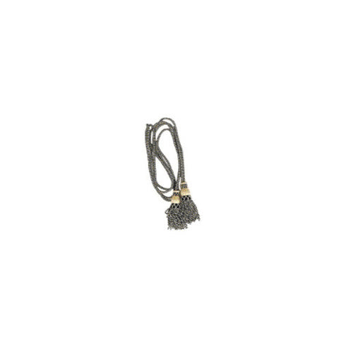 Ceremonial Gray Aiguillette with 2 Gray Tassels