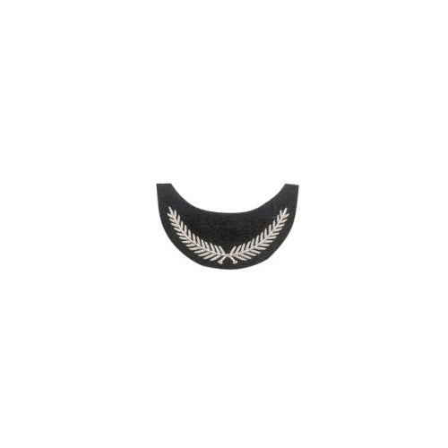British Senior Officer Silver Leaf Braid Cap Peak