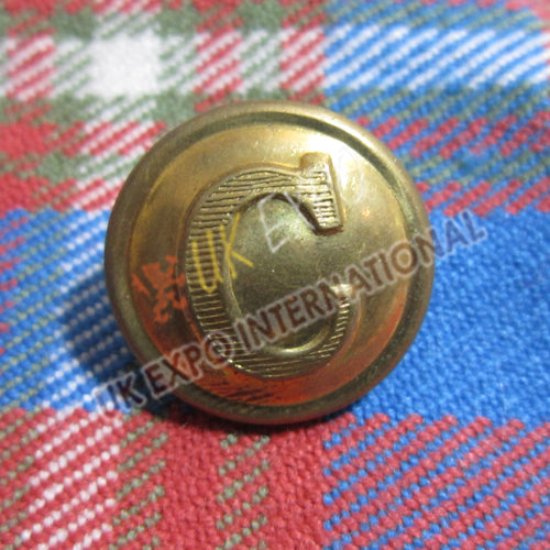 Clavery C Brass Button