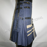 Cool Men Cargo Style Kilt