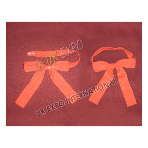 Western Colonel Red String Tie