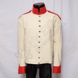 Cream Color Military Coat