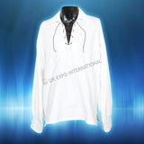 Classic Highland Elegance Cream Color Jacobite Shirt