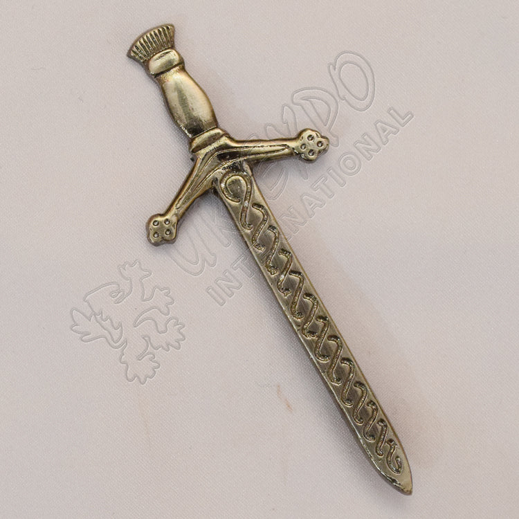 Cromarty Celtic Sword Antique Kilt Pin