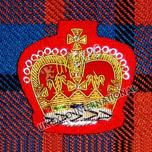 British Army Warrant Officer Class 2 WO2 Hand Embroidered Badge