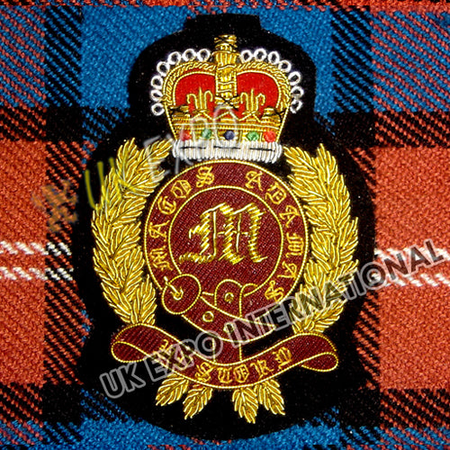 Royal Engineers Bullion Wire Blazer Badge