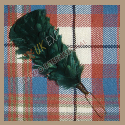 Dark Green Feather Hackles