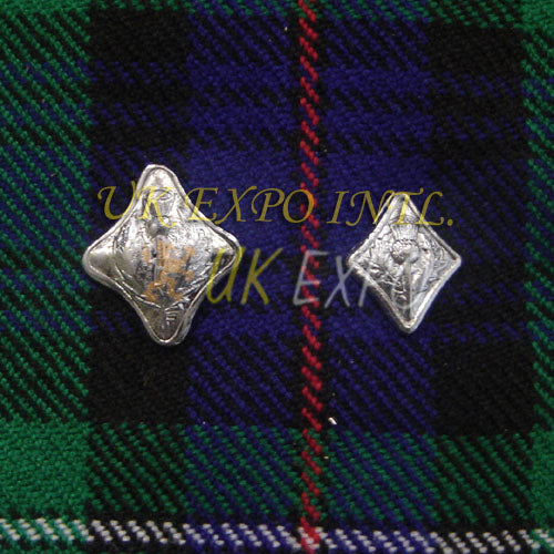 Diamond Shape Thistle Button For Argyle Jacket