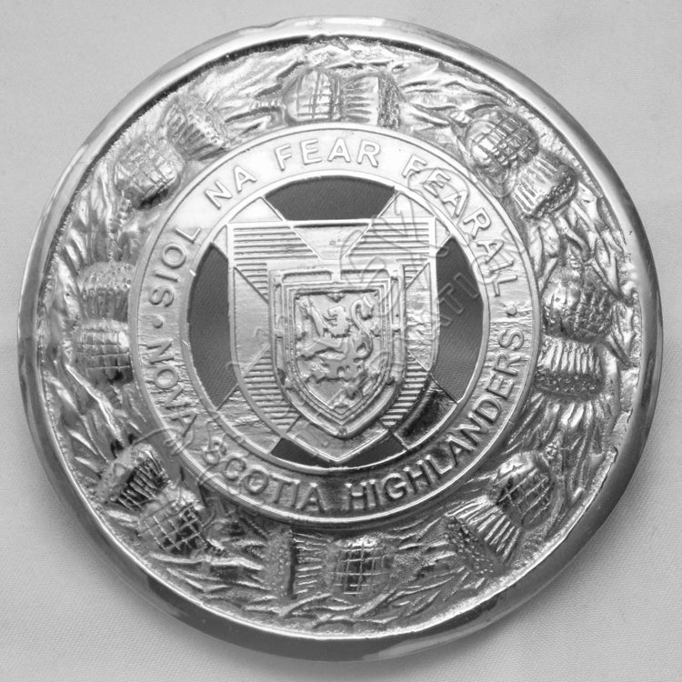 Siol Na Fear Fearail Nova Scotia Highlanders Brooch