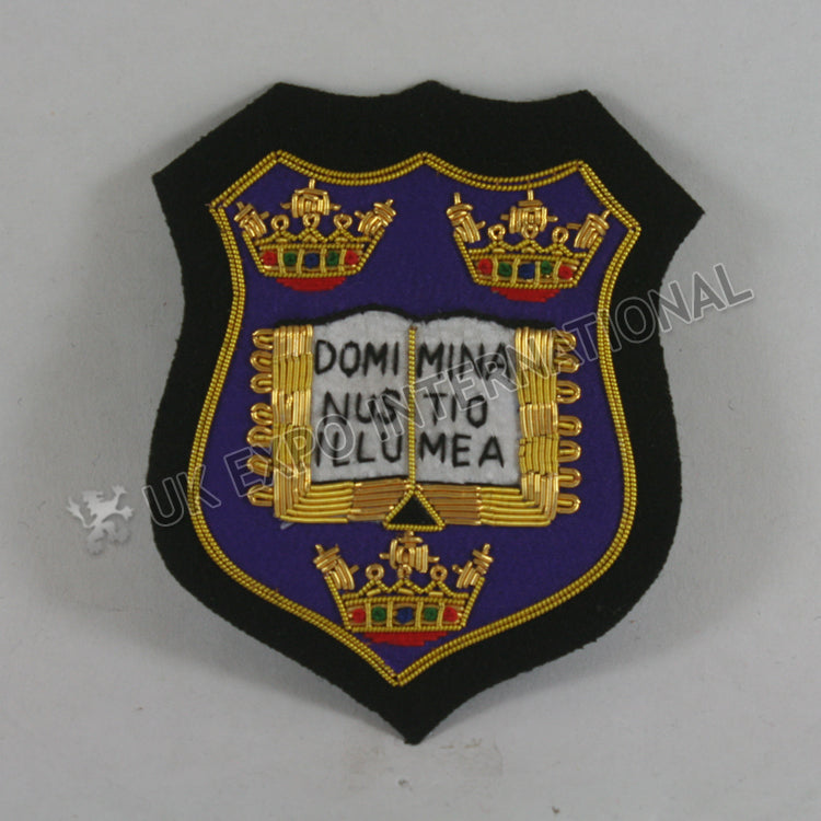 Oxford University Gold Bullion Blazer Badge