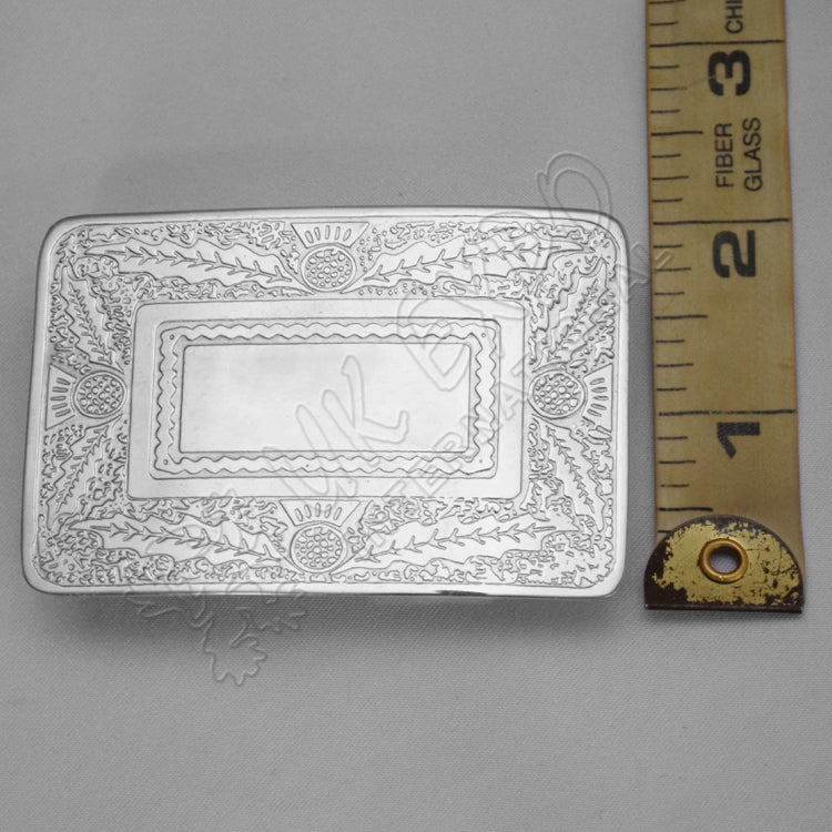 Dress Pant Scottish Flower Baby Chrome Buckle