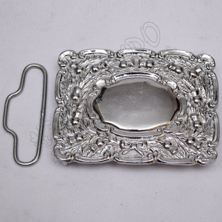 Scottish Agate Highland Style Belt Buckle