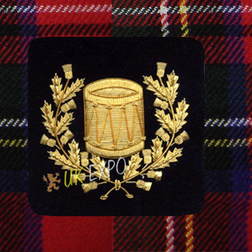 Gold Bullion Thread Drum Major Insignia