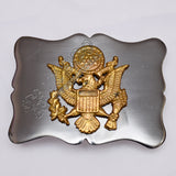 Eagle Gold Police Buckle With Chrome Finish