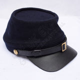 Civil War Confederate Blue Union Wool Kepi