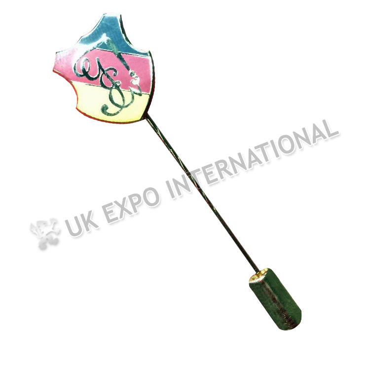 Flag Style Tie Link Badge